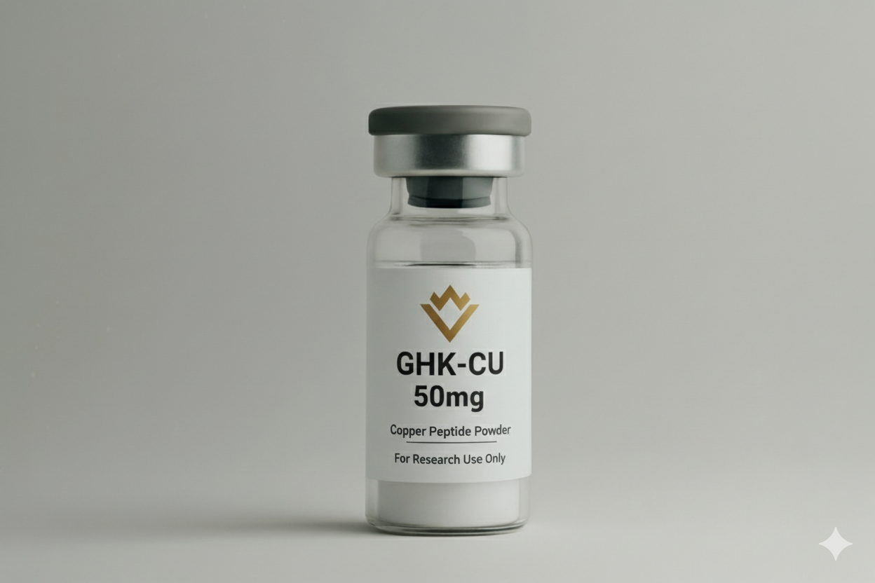 GHK-CU peptides. Highest purity and lab tested.
