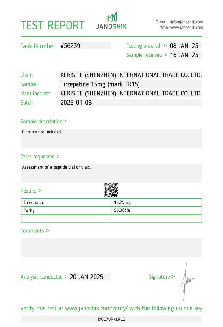 HLX-Tirz: Dual Agonist (Research Use Only)